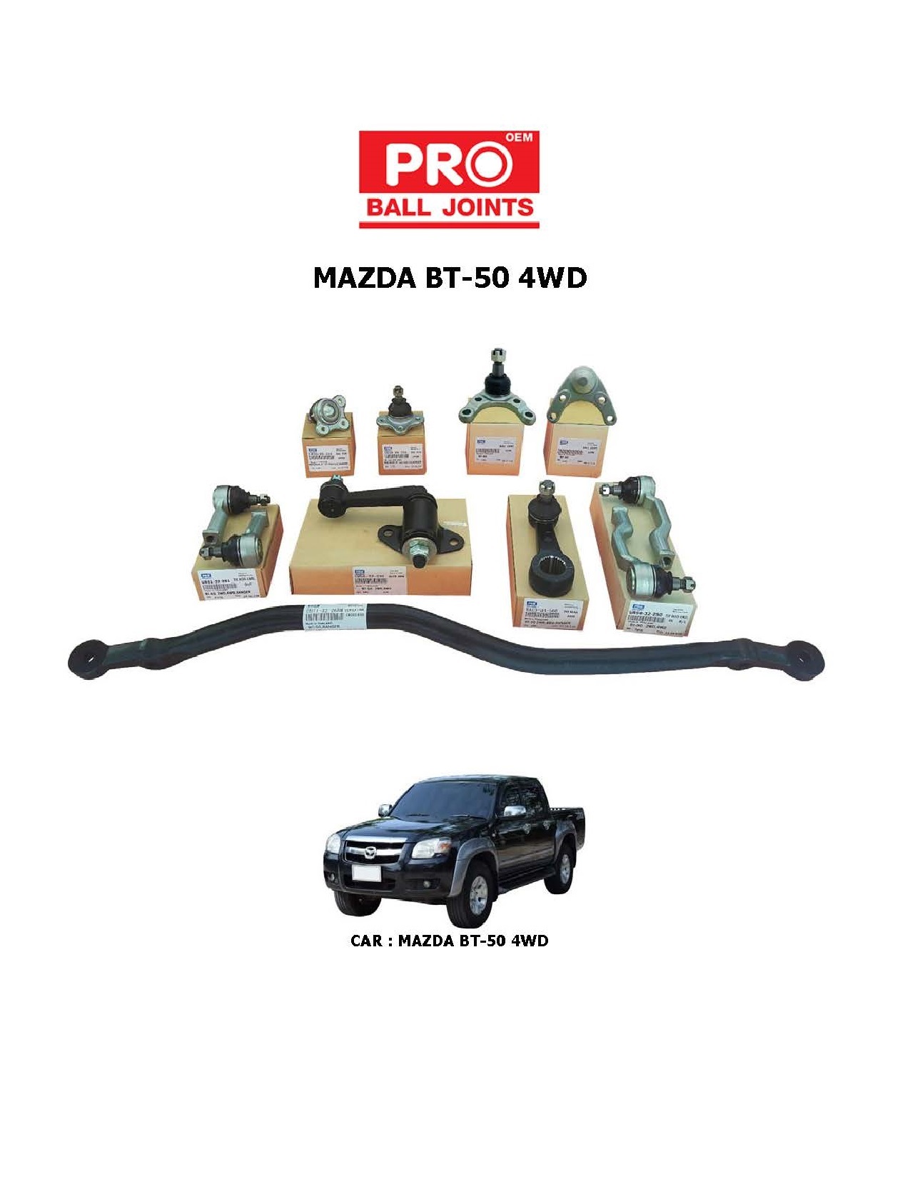 .ALL CAR : MAZDA BT-50 4WD